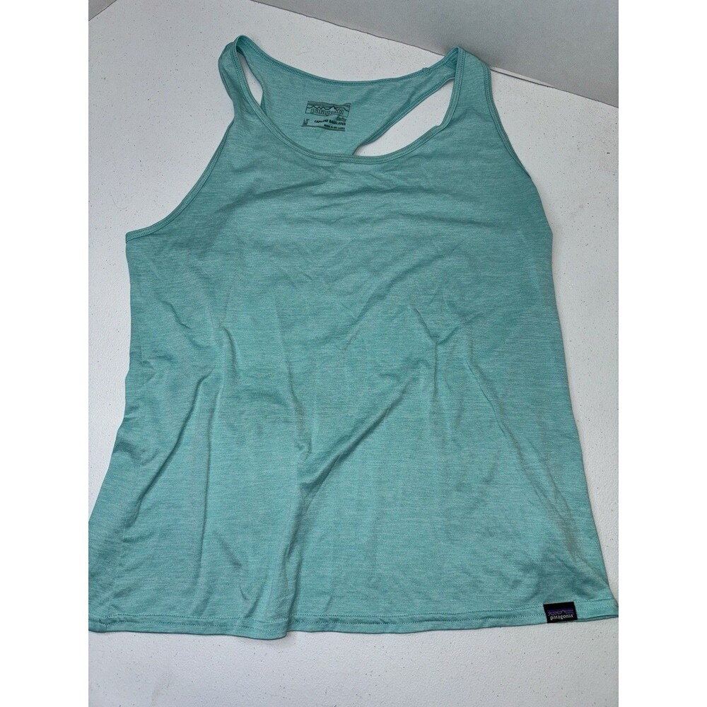 Patagonia Daily Capilene Base Layer Tank Top Womens Blue Size Medium Shirt